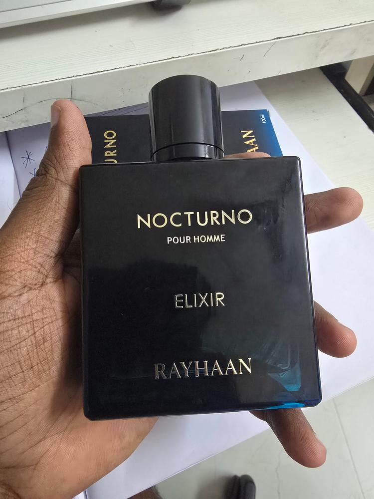 Rayhaan Nocturno Elixir 100ml for Men - Customer Photo From Parthiban