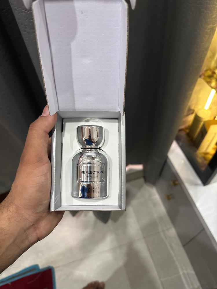 Mykonos Reflection Extrait de Parfum for Men - Customer Photo From Aman