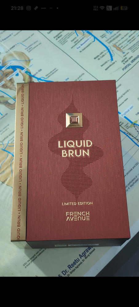 French Avenue Liquid Brun Limited Edition - Customer Photo From Shashank Saxena