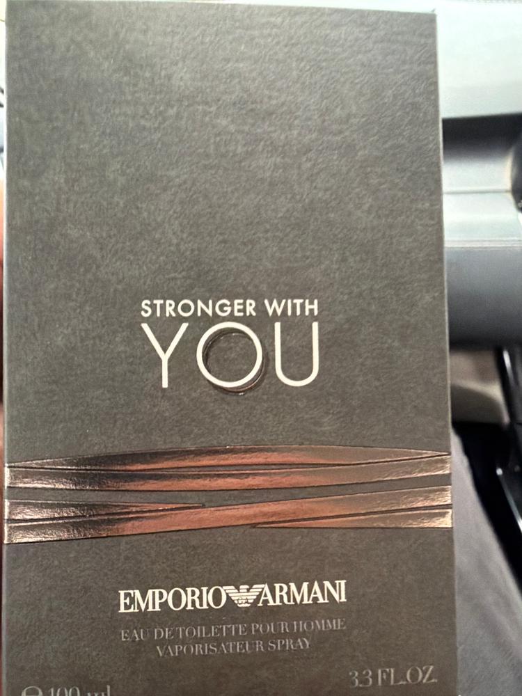 Emporio Armani Stronger with You Eau de Toilette for Men - Customer Photo From Shivaansh Aggarwal