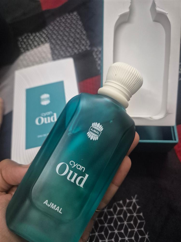 Ajmal Cyan Oud Eau de Parfum - Customer Photo From Brahm Makkar