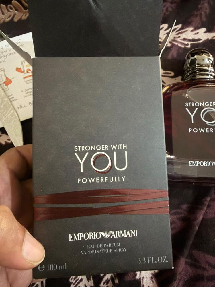 Emporio Armani Stronger With You Powerfully Eau de Parfum for Men - Customer Photo From Pushpinder singh