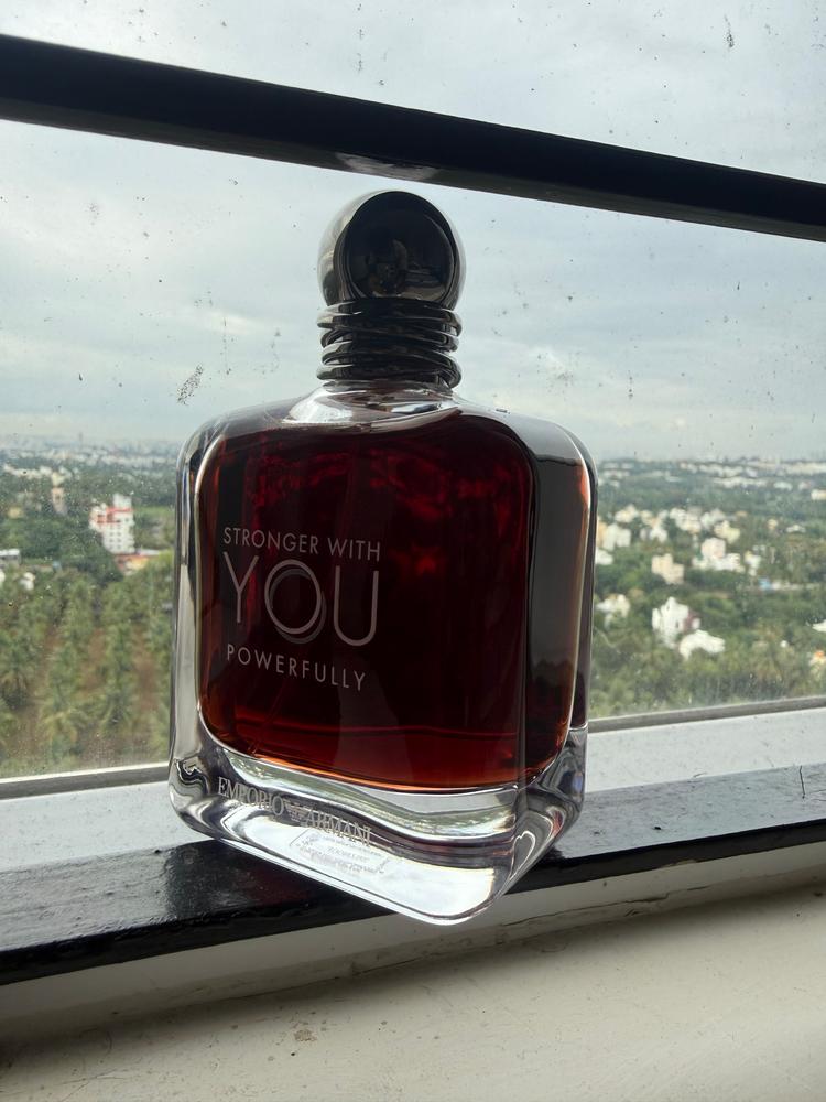 Emporio Armani Stronger With You Powerfully Eau de Parfum for Men - Customer Photo From arnald gershon