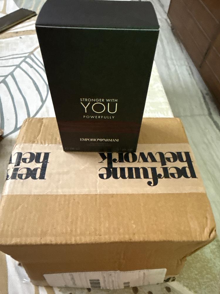 Emporio Armani Stronger With You Powerfully Eau de Parfum for Men - Customer Photo From Gurmehar Bagga