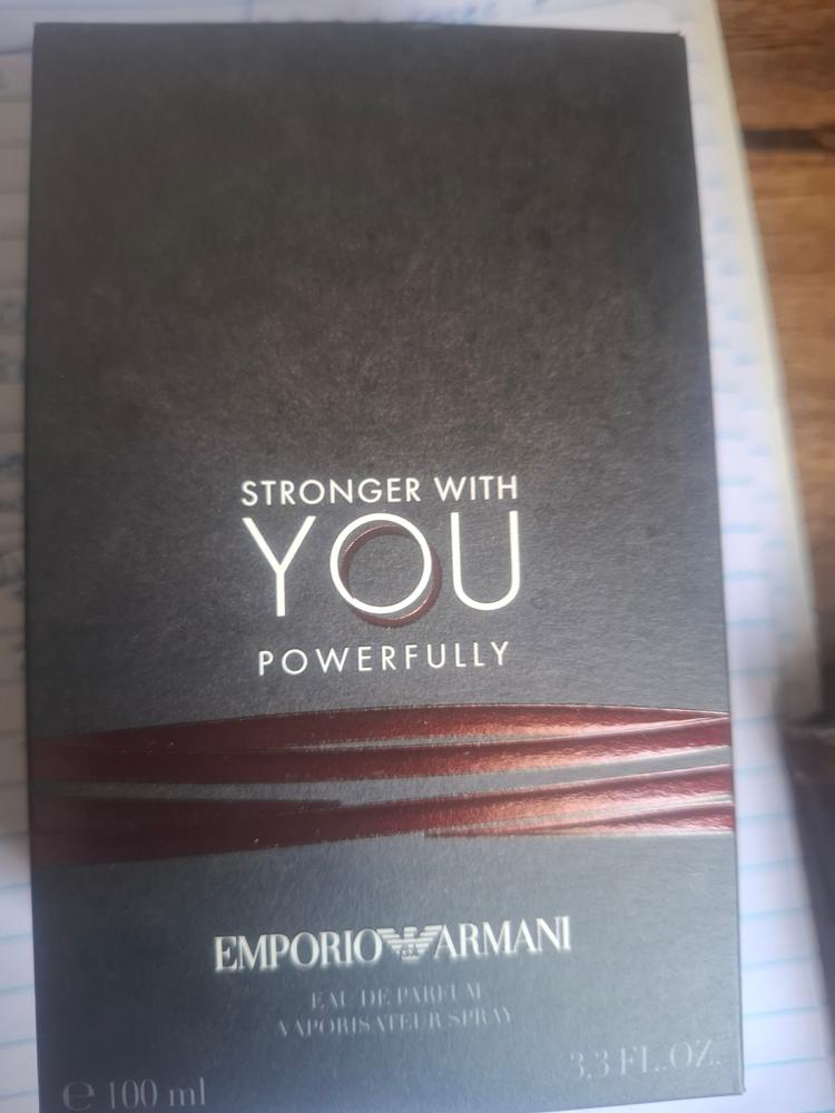 Emporio Armani Stronger With You Powerfully Eau de Parfum for Men - Customer Photo From Sanjay
