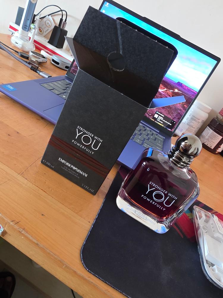 Emporio Armani Stronger With You Powerfully Eau de Parfum for Men - Customer Photo From Achyut bajpai