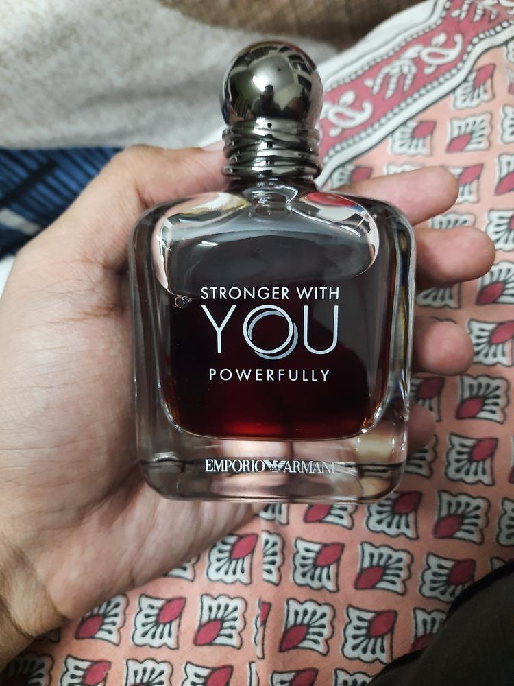 Emporio Armani Stronger With You Powerfully Eau de Parfum for Men - Customer Photo From Arpit Kumar Singh