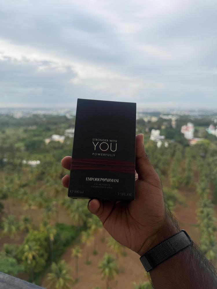 Emporio Armani Stronger With You Powerfully Eau de Parfum for Men - Customer Photo From arnald gershon