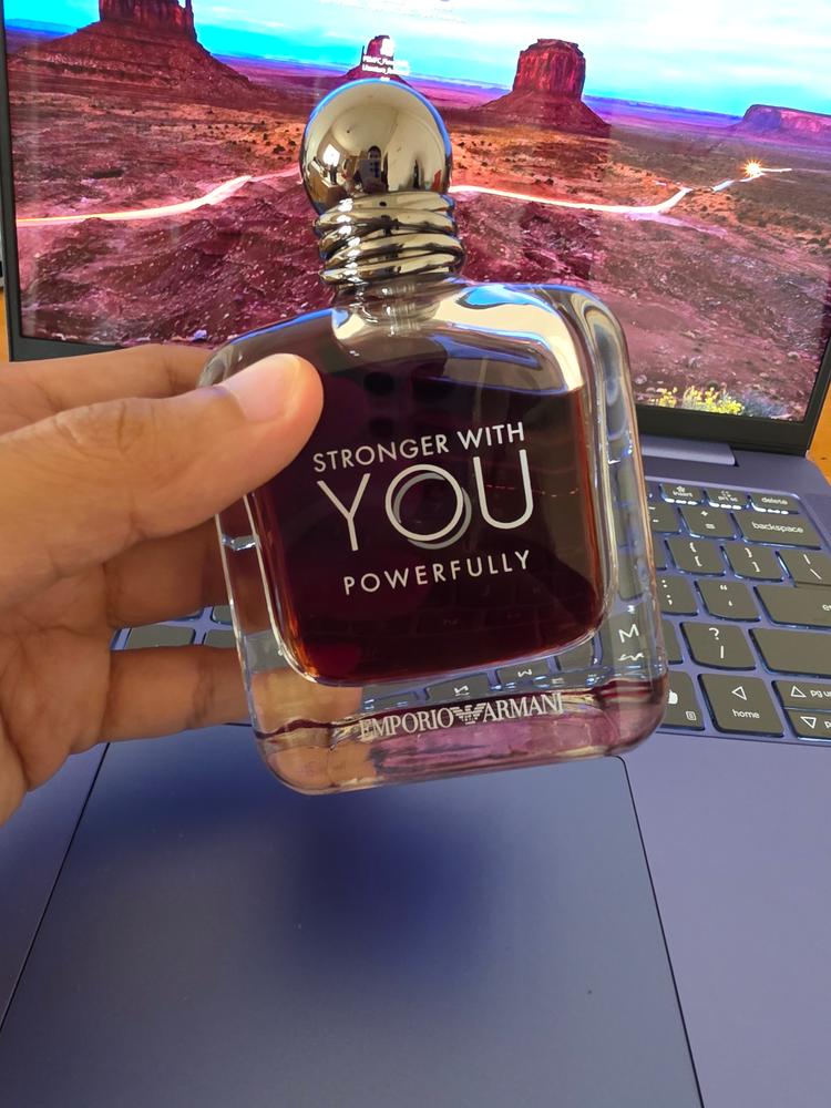 Emporio Armani Stronger With You Powerfully Eau de Parfum for Men - Customer Photo From Achyut bajpai