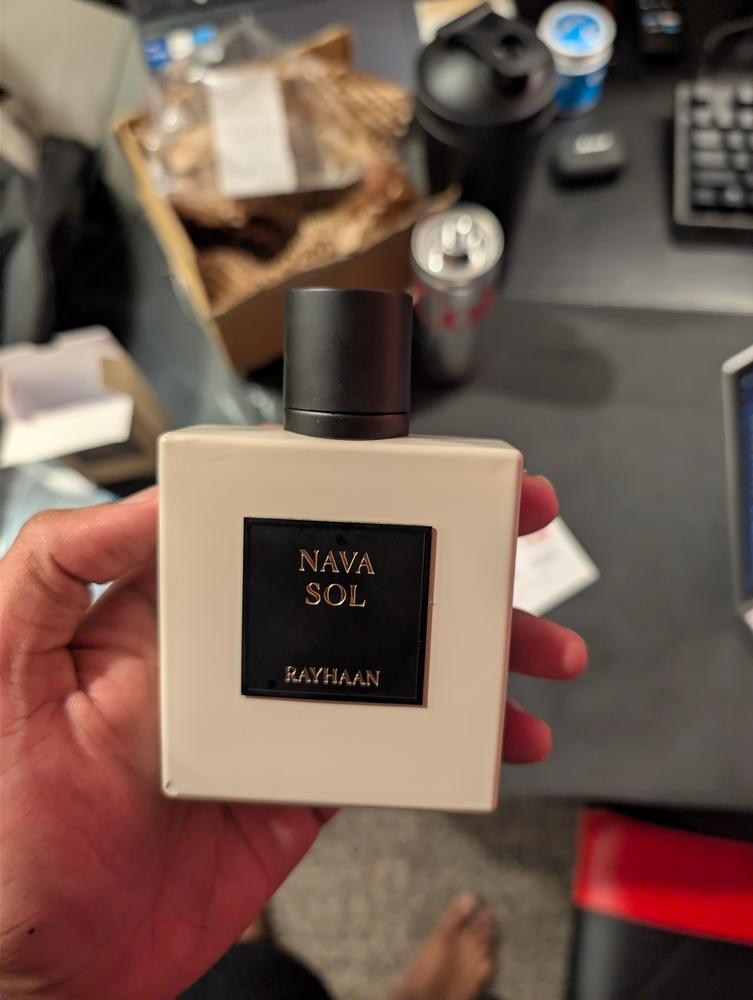 Rayhaan Nava Sol Eau de Parfum for Men - Customer Photo From Rohit Swaminath