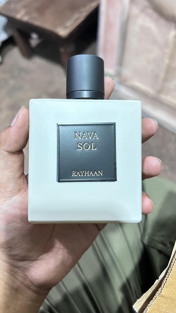 Rayhaan Nava Sol Eau de Parfum for Men - Customer Photo From Sohom Gupta