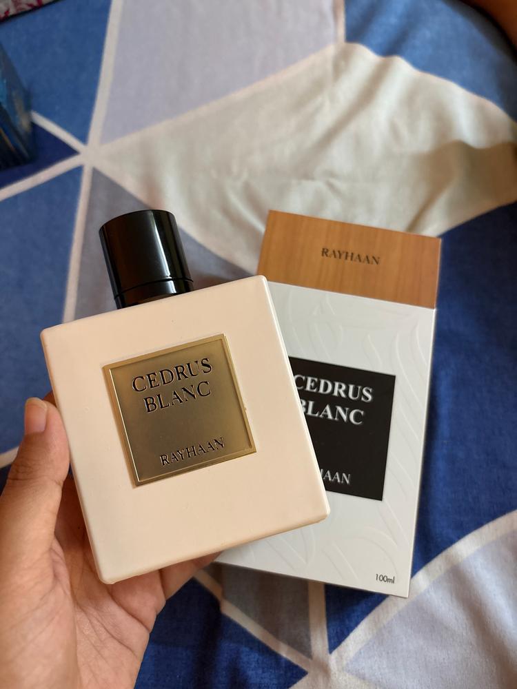 Rayhaan Cedrus Blanc Eau de Parfum - Customer Photo From Inaya Kidwai