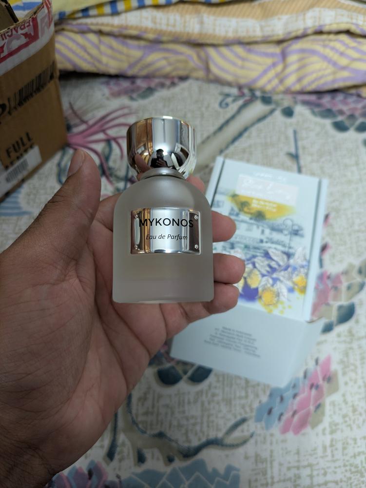 Mykonos Slow Living Extrait de Parfum for Unisex - Customer Photo From Manu