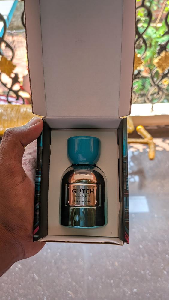 Mykonos Glitch Extrait de Parfum for Men - Customer Photo From Myron fernandes