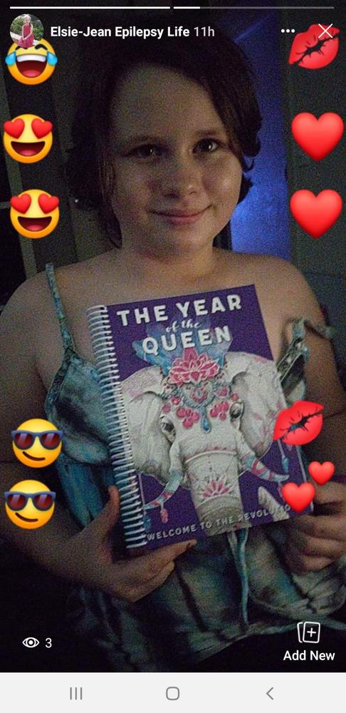 Year of the Queen - Teen Journal 2020 - Customer Photo From Kylee Manning