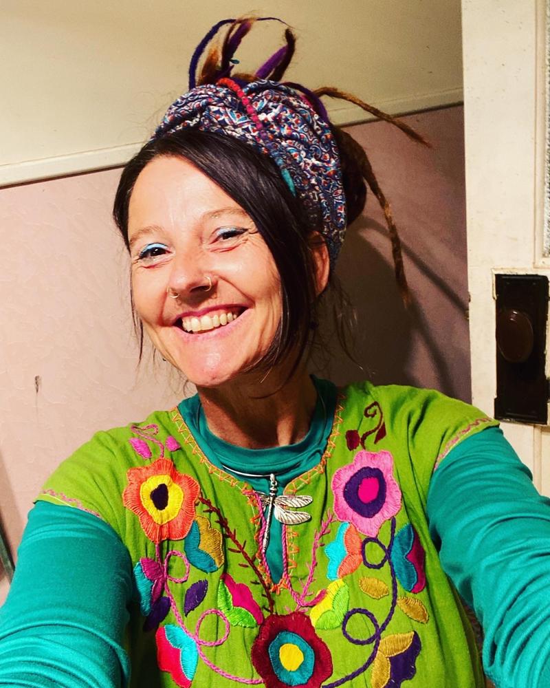 Saffie Wrap Around Headband - Bohemian Paisley - Customer Photo From Lindy V.