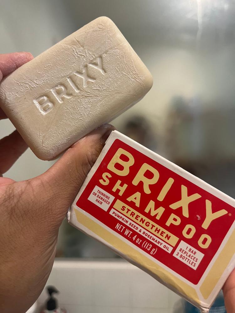 Strengthen Shampoo Bar - Customer Photo From Robbie