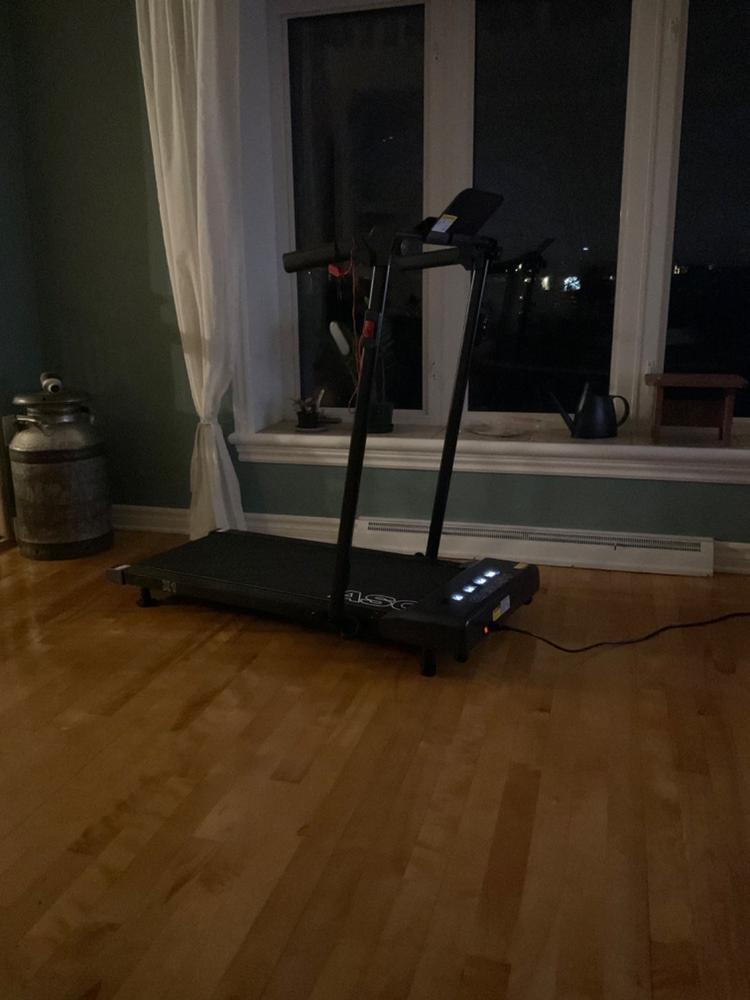 Ascend X1 | Compact 2 in 1 Treadmill - Customer Photo From Marie Claude Guenette
