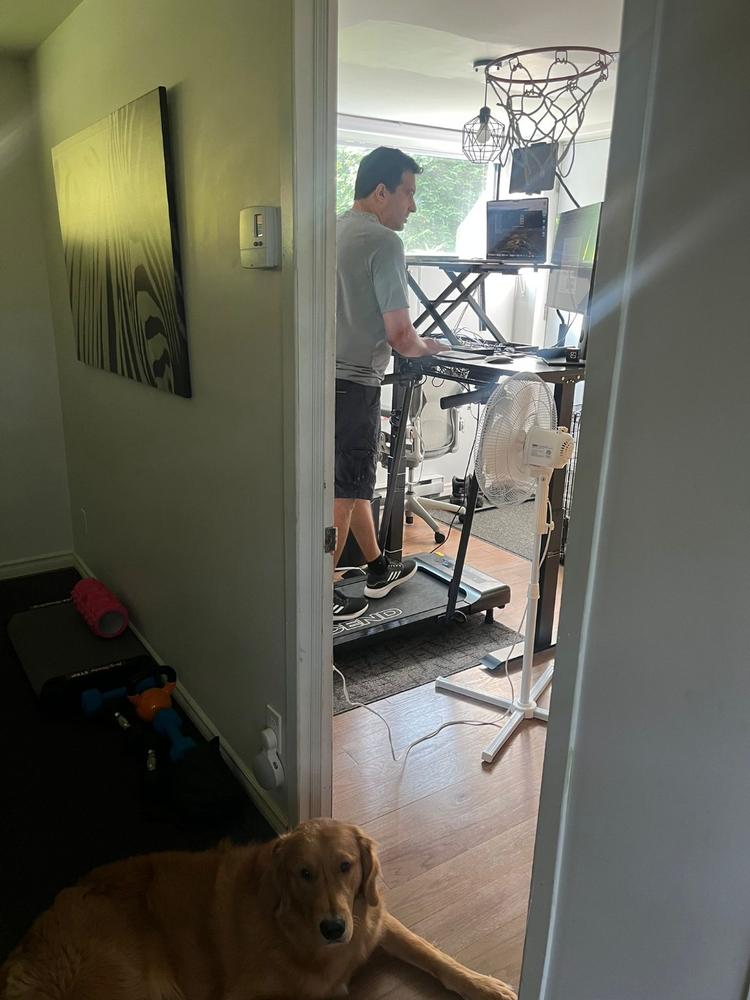 Ascend X1 | Compact 2 in 1 Treadmill - Customer Photo From ANAS EL HAJJAJI