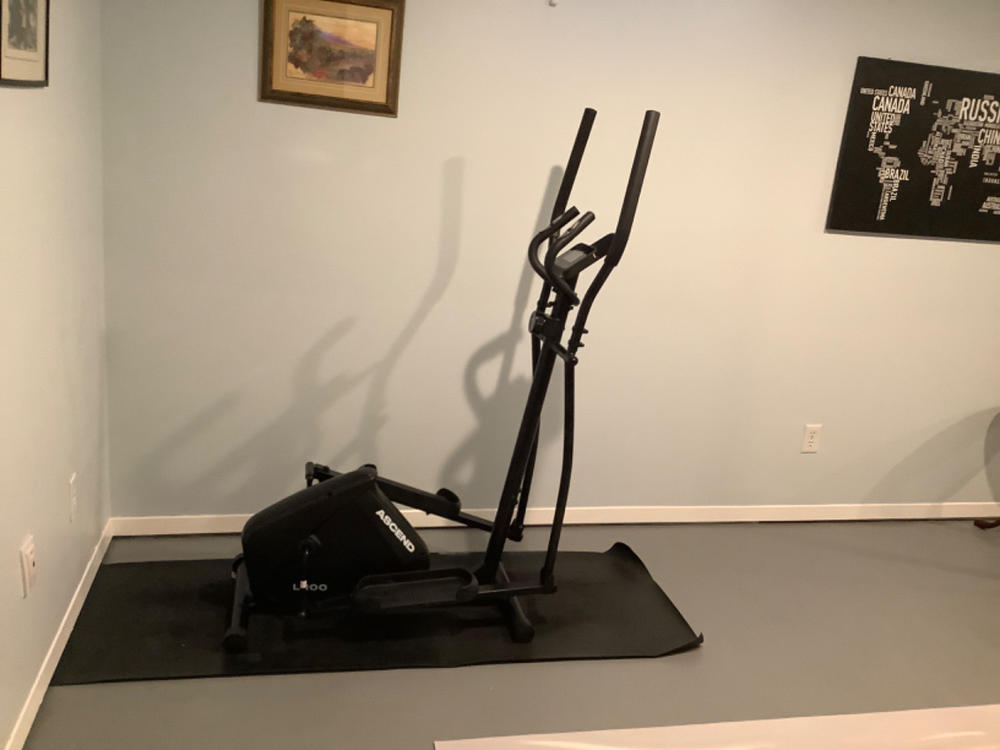 Ascend L-100 Compact Elliptical - Customer Photo From Nicole Gaffney