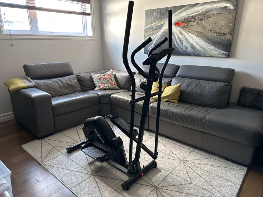Ascend L-200 Performance Elliptical - White - Customer Photo From Gabrielle Charest