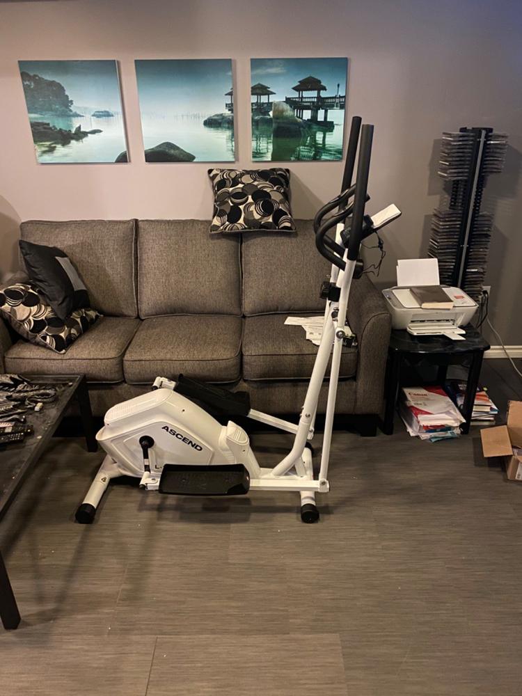Ascend L-200 Performance Elliptical - White - Customer Photo From Andrew Wildeman