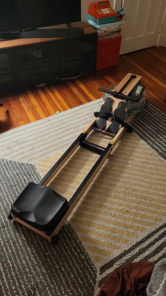 Ascend R-300 | Foldable Wooden Water Rower - Customer Photo From Pier-Olivier Fortin