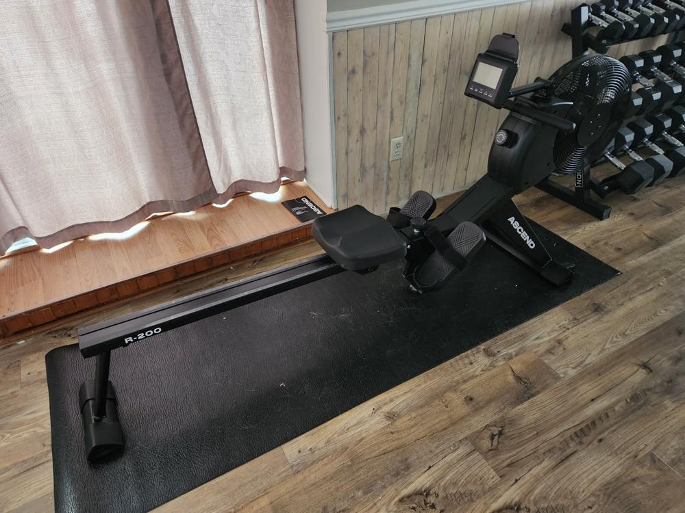 Ascend R-200 Air Rower - Customer Photo From Francois Zasieczny