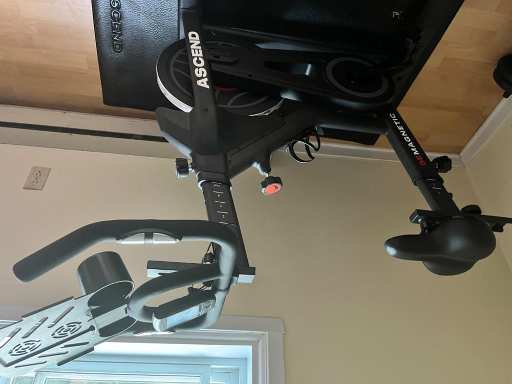 Ascend Spin Bike Mat - Customer Photo From Annie Collin