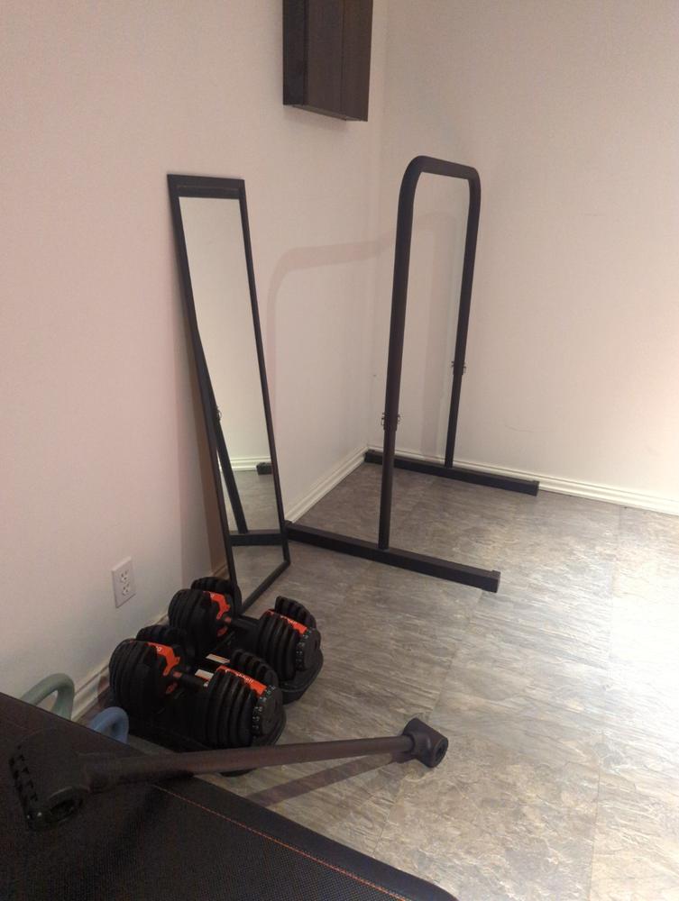 Set Of 2 Adjustable Dumbbells (5 to 52.5 lb) - Customer Photo From Taylor Quan