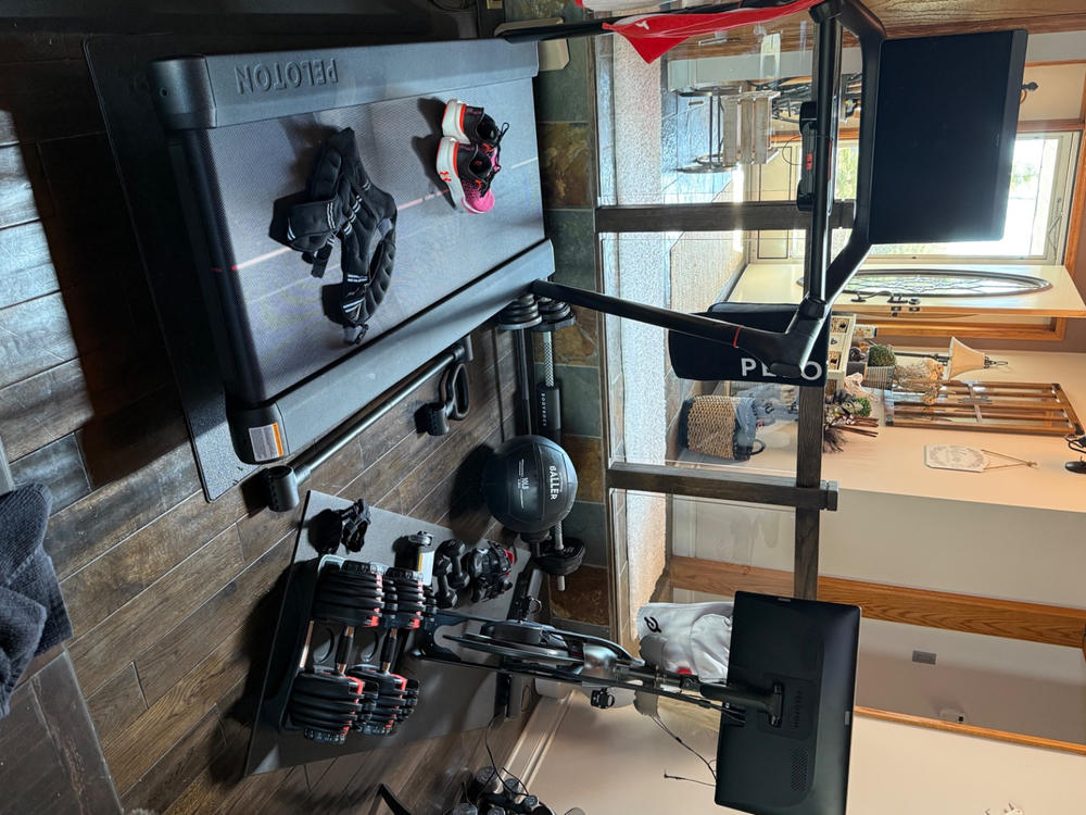 Set Of 2 Adjustable Dumbbells (5 to 52.5 lb) - Customer Photo From Jodi Tremblay