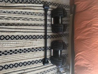 Set of 2 Adjustable Dumbbells (10 to 90 lb) - Customer Photo From Pf Fortin