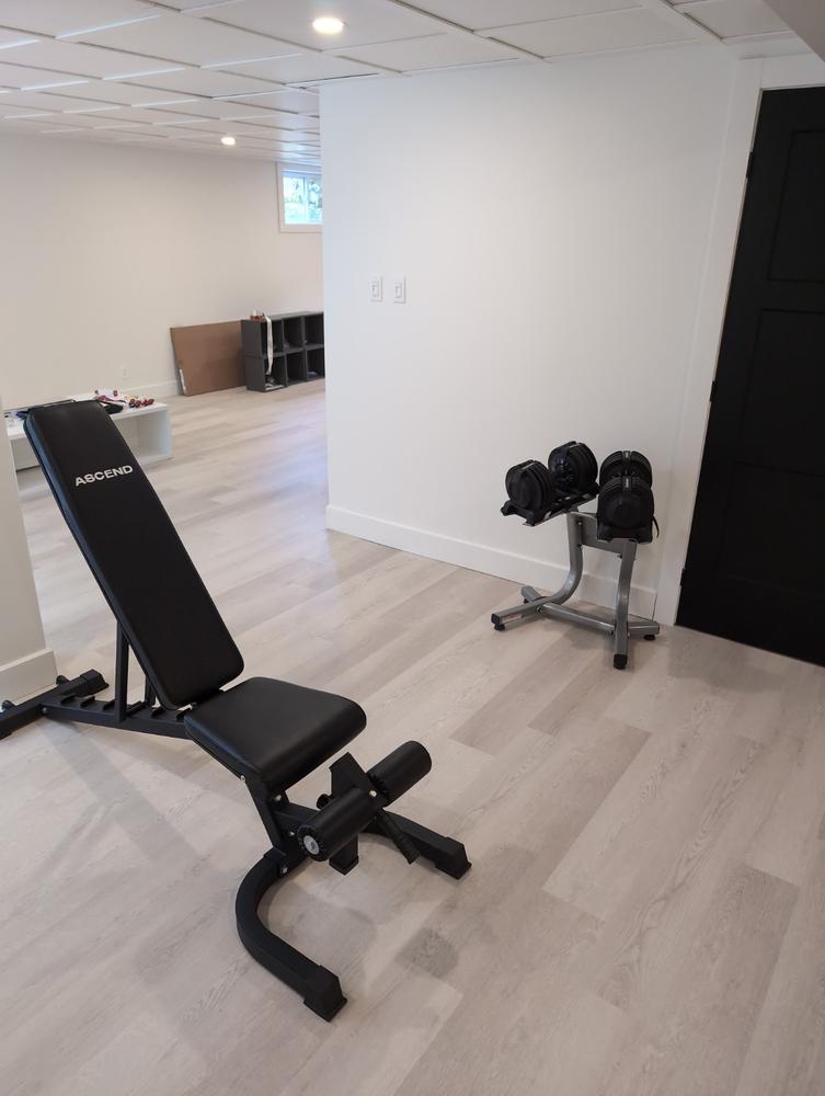 Dumbbell Stand - Customer Photo From Patrick Poirier