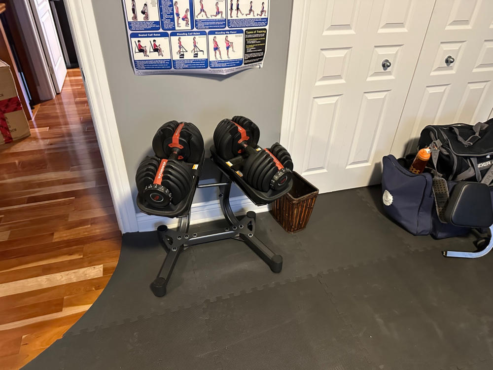 Dumbbell Stand - Customer Photo From Martin Lortie
