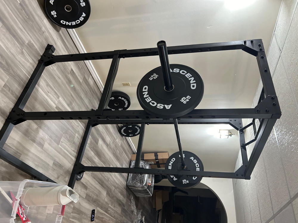 Olympic Training Bundles With Bumper Plates (Various) - Customer Photo From Chantale Mireault