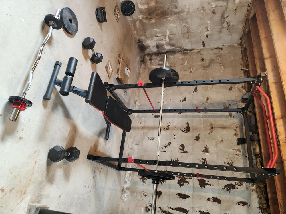 Olympic Training Bundles with Premium Cast Iron Plates (Various) - Customer Photo From marvin berlus
