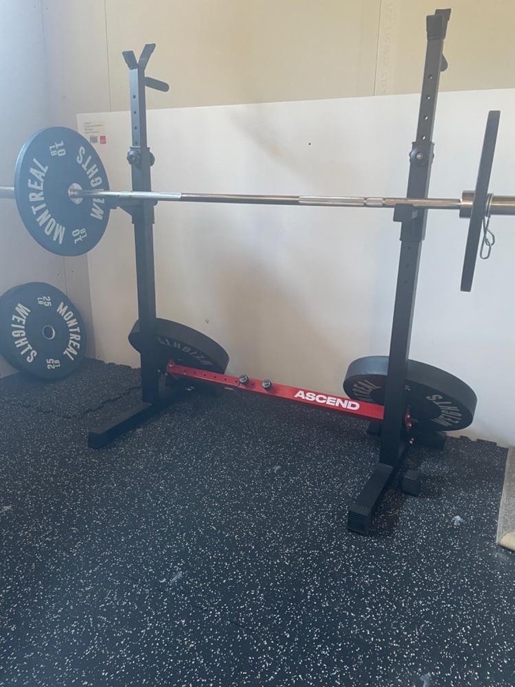 Compact Olympic Bundles - Bumper Plates - Customer Photo From Gabrielle Lamothe