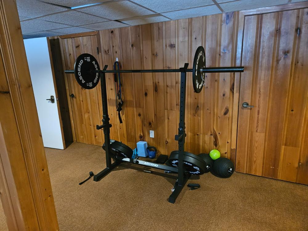 Compact Olympic Bundles - Bumper Plates - Customer Photo From Olivier Gendron Celebre