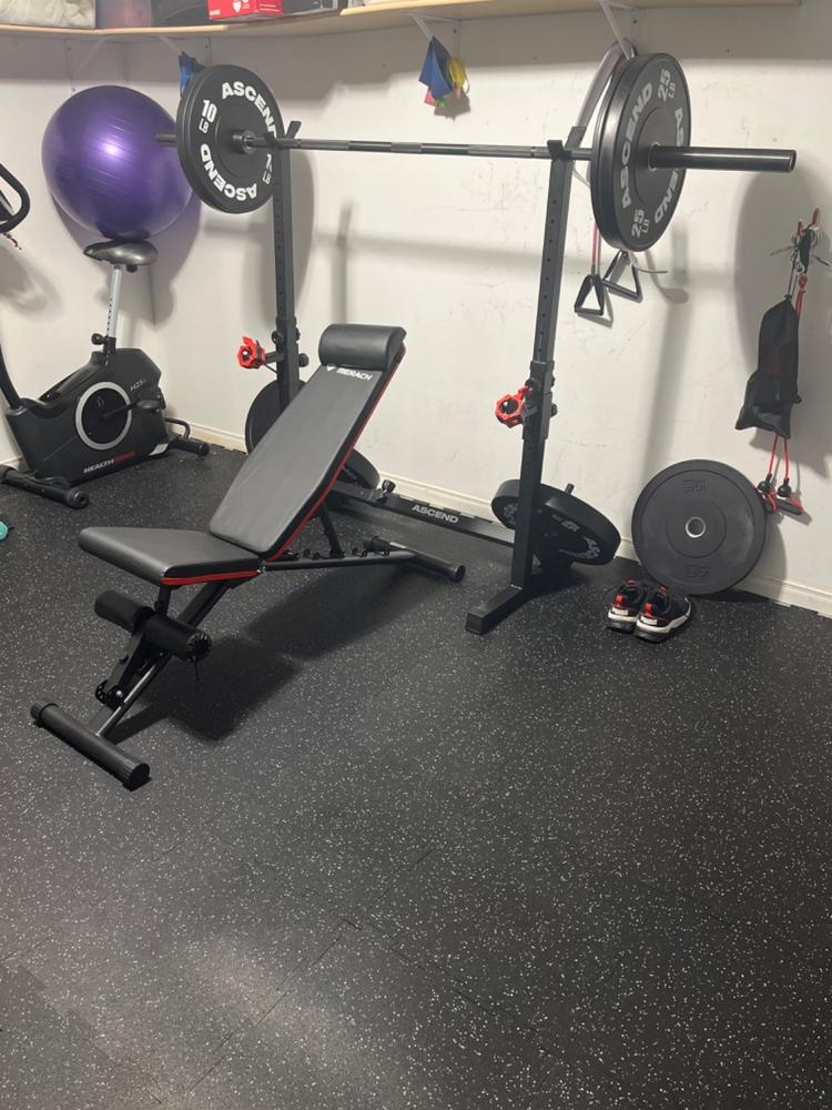 Compact Olympic Bundles - Bumper Plates - Customer Photo From Matias DAmico