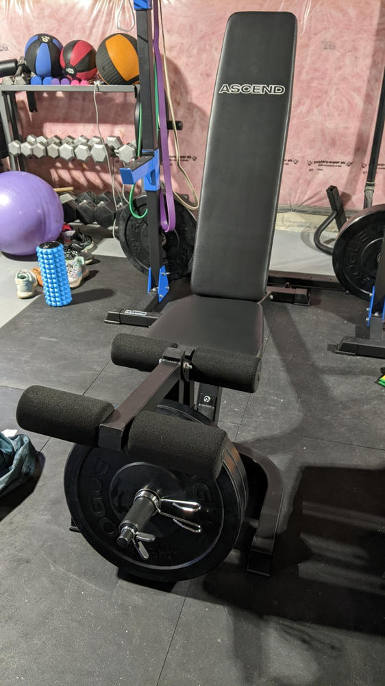 Heavy Duty Adjustable Weight Bench 2.0 - Customer Photo From Paul Forget