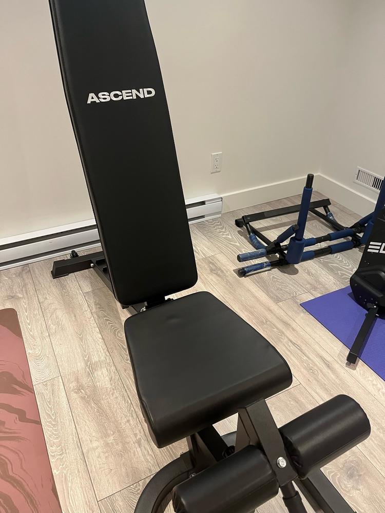 Heavy Duty Adjustable Weight Bench 2.0 - Customer Photo From Pierre-Jean C