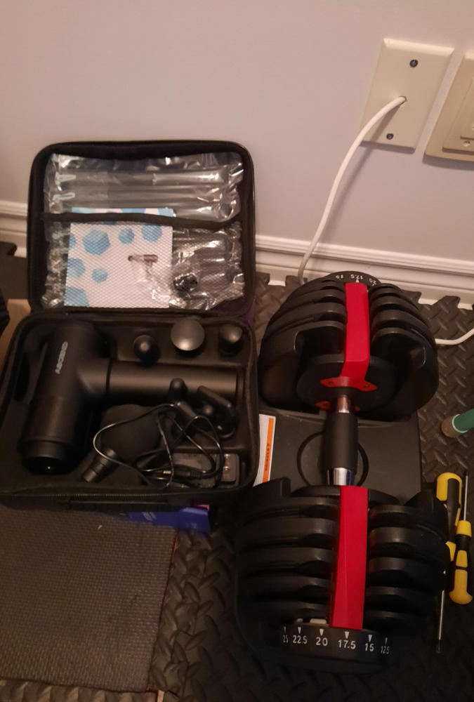 Handheld Percussion Massager - Customer Photo From Sabrina St-Gelais
