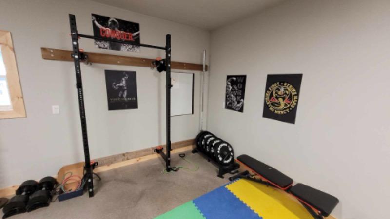 Foldable Wall Mounted Power Rack - Customer Photo From Andrew Rehberg