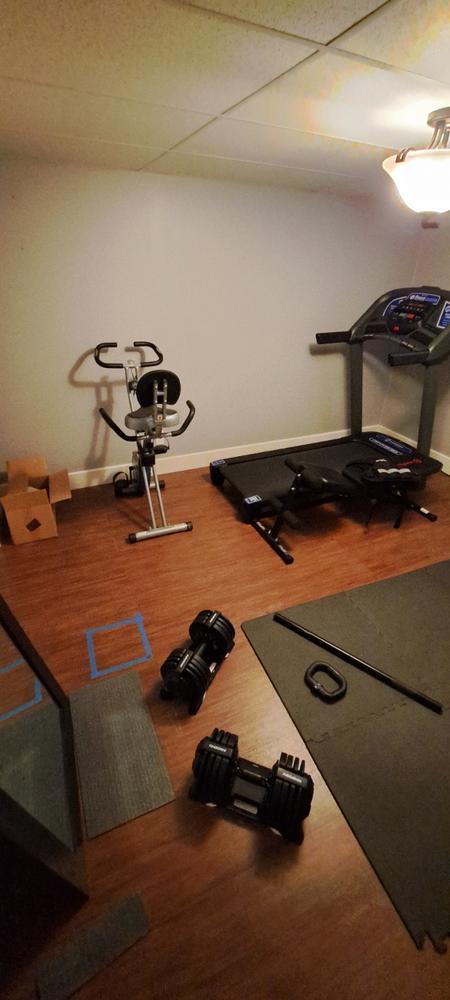 Ascend 3-in-1 Adjustable Dumbbells (7 to 52.5 lb) - Customer Photo From Joshua Laberge