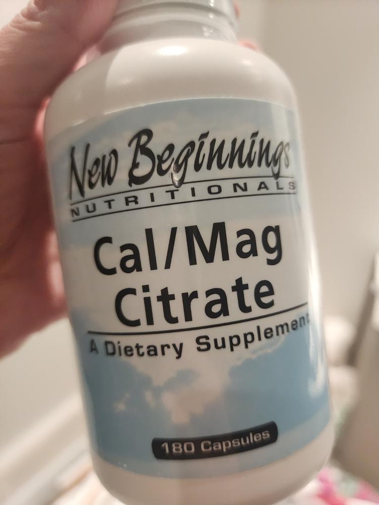 Cal/Mag Citrate - Customer Photo From Adele B.