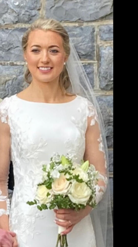 Snowdrop Earrings (Silver) - Customer Photo From Áine Quane