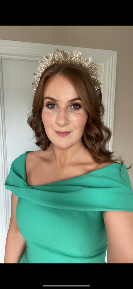 Fire Headpiece - Customer Photo From Niamh Connell