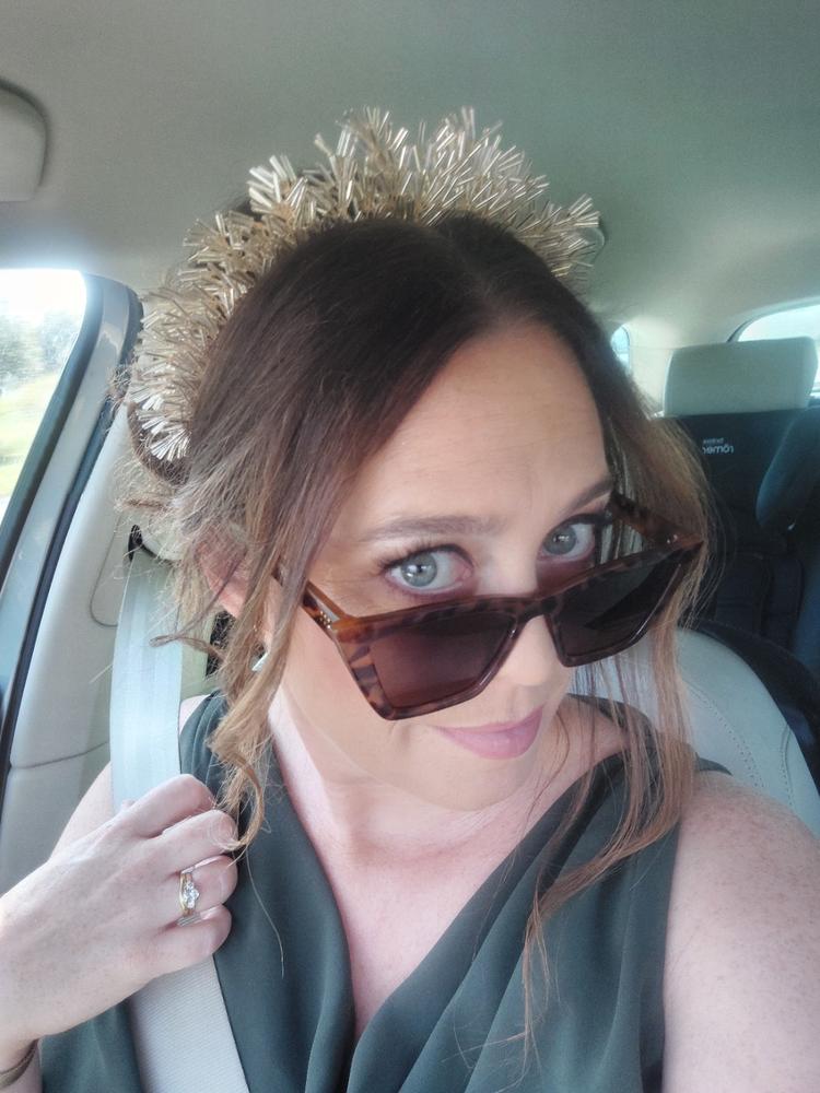 Fire Headpiece - Customer Photo From Linda Kehoe