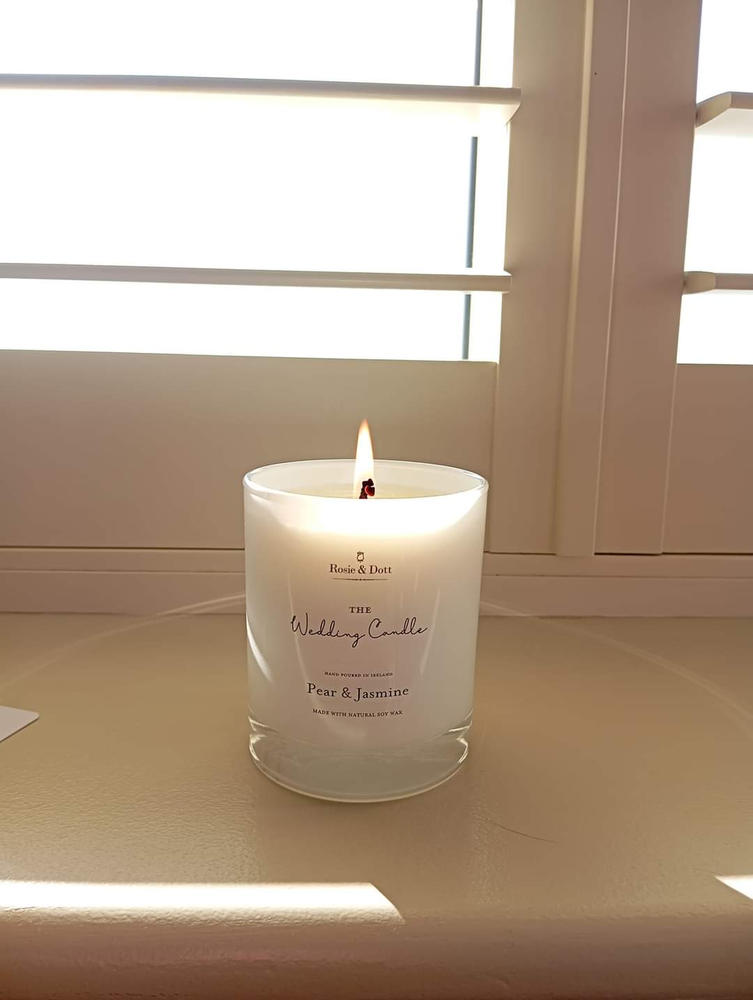 The Wedding Candle - Customer Photo From Frances Clifford