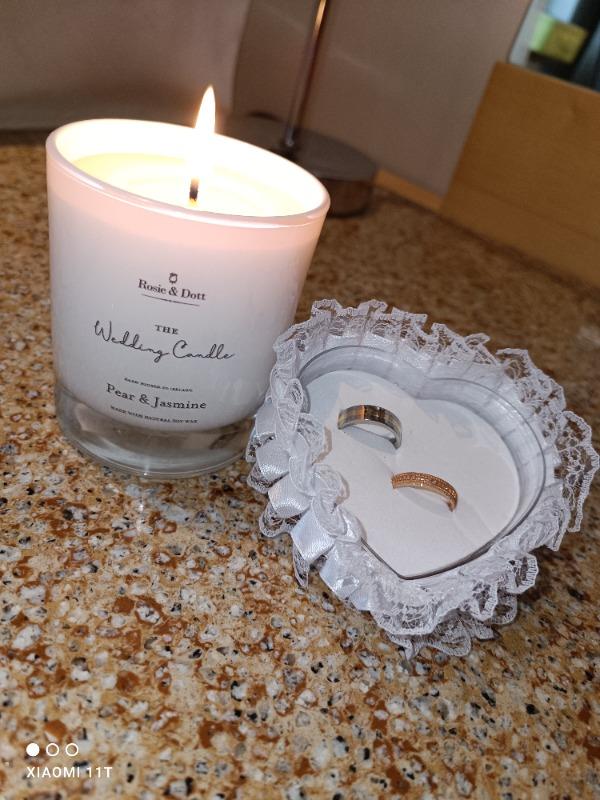 The Wedding Candle - Customer Photo From Melissa Newcombe